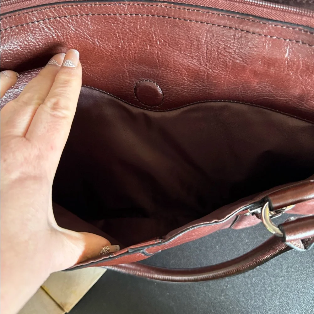 Wilsons Leather Dark Brown Men's Briefcase